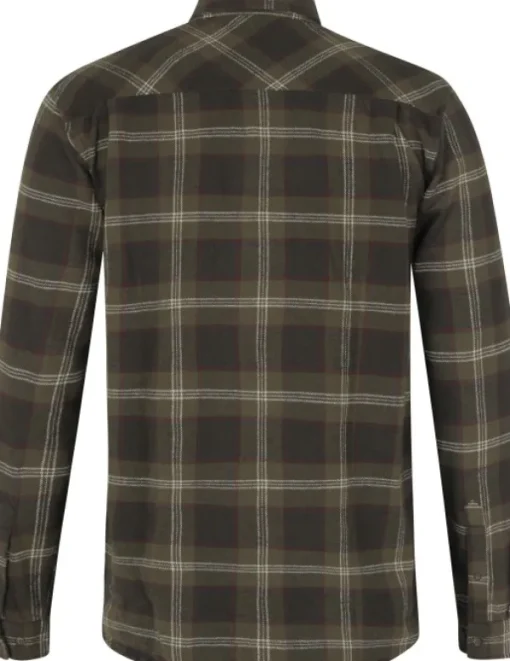Seeland Glen Flannel Shirt paita, Pine Green Check Online