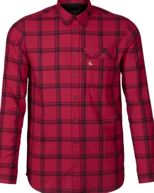 Highseat Shirt flanellipaita, punainen-Seeland Sale