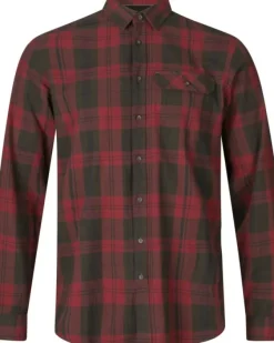 Seeland Highseat Shirt paita, Red Forest Check Online