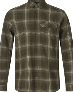 Seeland Highseat Shirt paita, Pine Green Check Hot