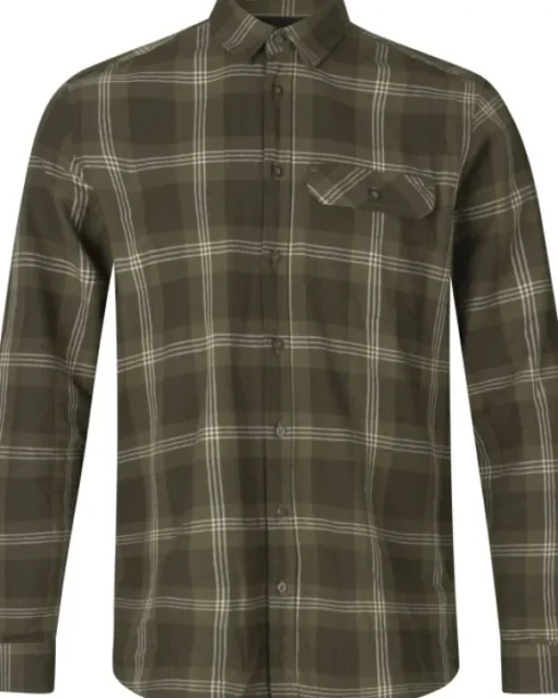 Seeland Highseat Shirt paita, Pine Green Check Hot