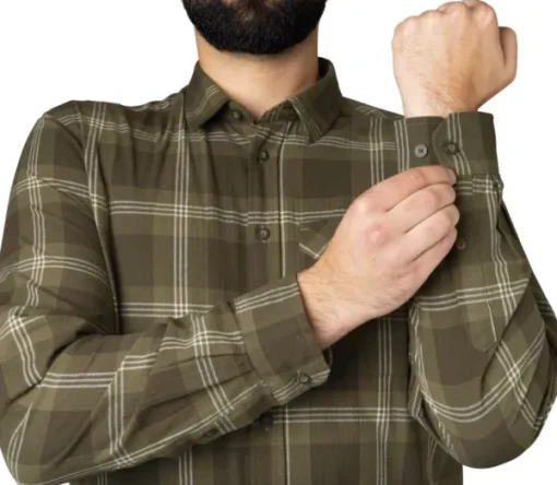 Seeland Highseat Shirt paita, Pine Green Check Hot