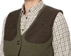 Seeland Hillside Harriet Vest ampumaliivi, Moss Green Fashion