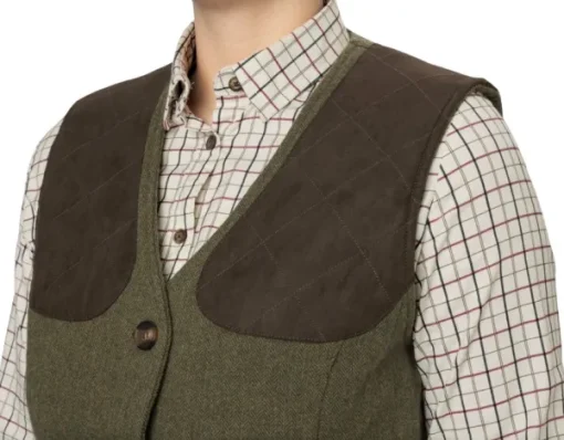 Seeland Hillside Harriet Vest ampumaliivi, Moss Green Fashion