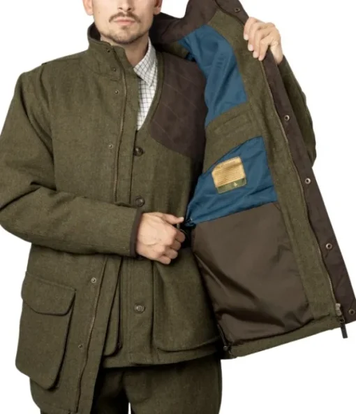 Hillside Jacket metsästystakki, Moss Green-Seeland Hot