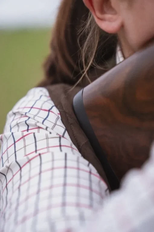 Seeland Kerry Shooting Shirt paita, Cabernet/Blue Check Fashion