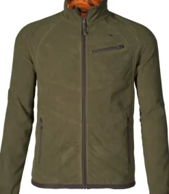 M's Vantage Reversible Fleece Pine Green/InVis Orange Blaze-Seeland Outlet