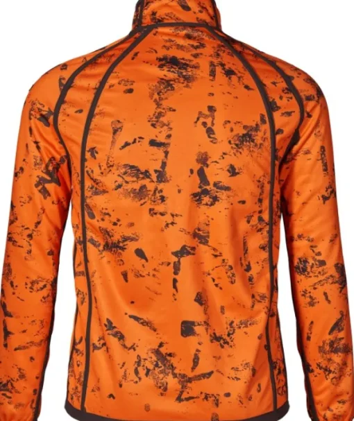 M's Vantage Reversible Fleece Pine Green/InVis Orange Blaze-Seeland Outlet