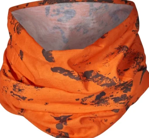 Seeland Neck Gaiter tuubihuivi, vihreä/huomio-oranssi, 2 kpl Fashion