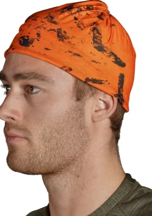 Seeland Neck Gaiter tuubihuivi, vihreä/huomio-oranssi, 2 kpl Fashion