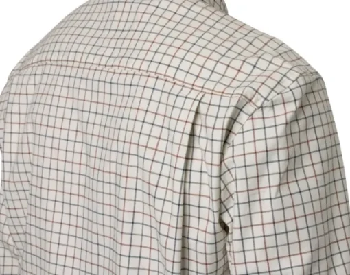 Seeland Oxford Shooting Shirt paita, Grape Leaf/Terracotta Check Fashion