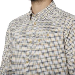 Shooting Shirt Classic Yellow Check-Seeland Hot