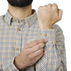 Shooting Shirt Classic Yellow Check-Seeland Hot