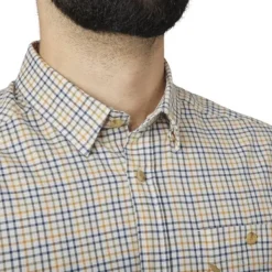 Shooting Shirt Classic Yellow Check-Seeland Hot