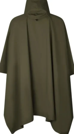 Seeland Taxus Rain Poncho Pine Green Fashion