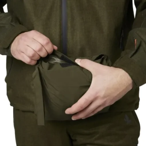 Seeland Taxus Rain Poncho Pine Green Fashion