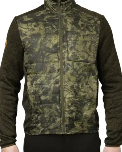 Theo Hybrid Jacket takki, camo/vihreä-Seeland Online