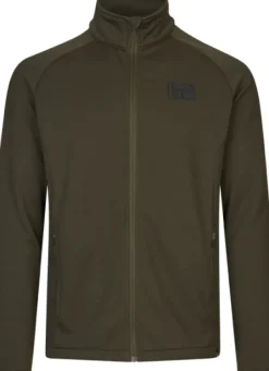 Tidal Fleece Jacket Pine Green-Seeland Online