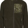 Seeland Zephyr Camo Fleece fleecetakki, Grizzly Brown Best