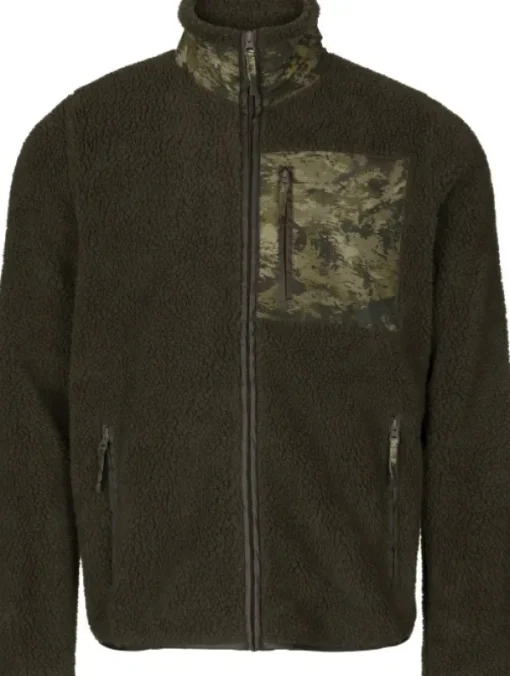 Seeland Zephyr Camo Fleece fleecetakki, Grizzly Brown Best