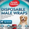 Disposable Male Wraps suojat uroskoirille, XS, 12 kpl-Simple Solution Online