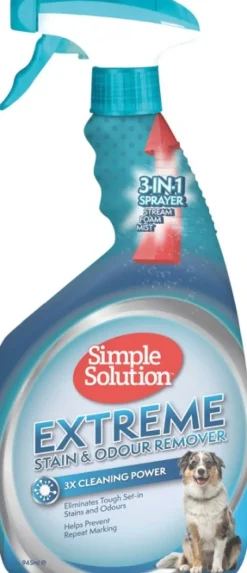 Extreme Stain & Odour Remover hajun- ja tahranpoistoaine, 945 ml-Simple Solution Best
