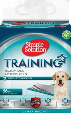 Simple Solution Training Premium Pads pennun lattiasuojat, 56 kpl Discount