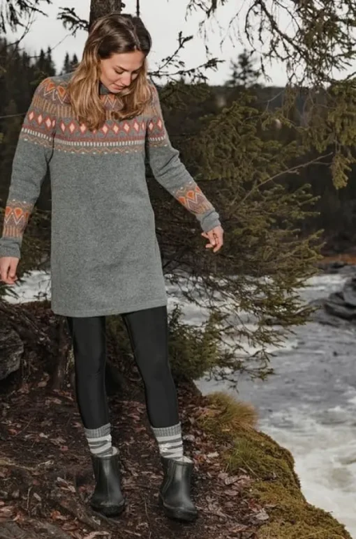 Elisabeth Tunic tunika, Grey-Skhoop Sale