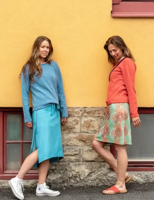 Skhoop Fiona Knee Skirt Green Best