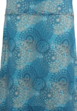 Skhoop Fiona Knee Skirt hame, Denim Blue New