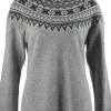 Skhoop Scandinavian Roll Neck neulepusero, harmaa Best