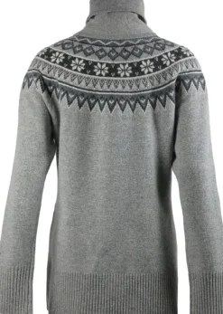 Skhoop Scandinavian Roll Neck neulepusero, harmaa Best