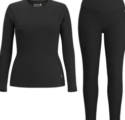 Smartwool Classic Thermal Merino naisten merinokerrasto, musta New