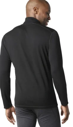 Classic Thermal Merino 1/4 Zip merinokerrasto, musta-Smartwool Clearance