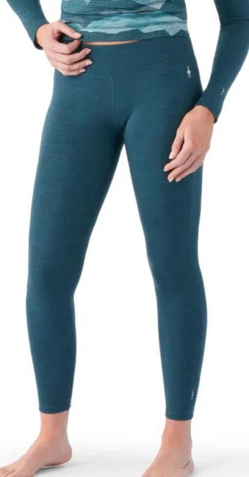 Classic Thermal Merino 1/4 Zip naisten merinokerrasto, petrooli-Smartwool Clearance