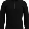Smartwool M's Classic Thermal Merino 1/4 Zip Black Clearance