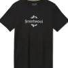 MS150 Logo Tee t-paita, musta-Smartwool Sale