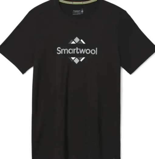 MS150 Logo Tee t-paita, musta-Smartwool Sale