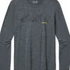 MS150 Upper Slopes Tee merinopaita, harmaa-Smartwool New