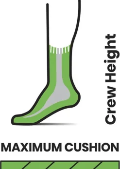 Smartwool W's Classic Mountaineer Maximum Cush Crew Light Grey Best