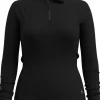 Smartwool W's Classic Thermal Merino 1/4 Zip Black Sale