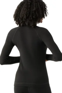 Smartwool W's Classic Thermal Merino 1/4 Zip Black Sale
