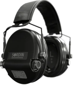 Sordin Supreme MIL Aux Slim Headband kuulosuojaimet, Black Clearance