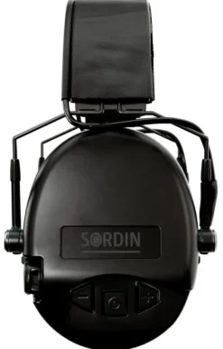 Sordin Supreme MIL Aux Slim Headband kuulosuojaimet, Black Clearance