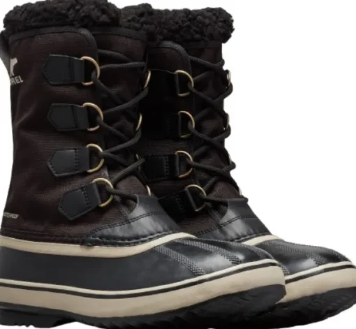 Sorel 1964 Pac Nylon WP talvisaappaat, musta Best