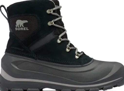Sorel Buxton Lace WP talvikenkä, musta/harmaa Discount