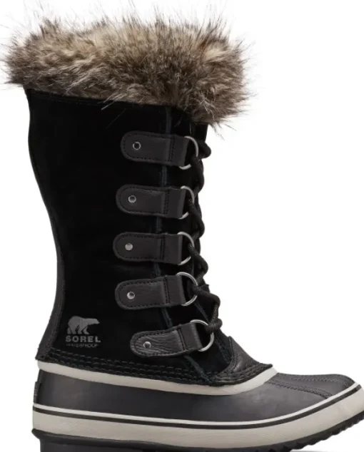 Joan Of Arctic WP naisten talvikenkä, musta/harmaa (FW23)-Sorel Clearance