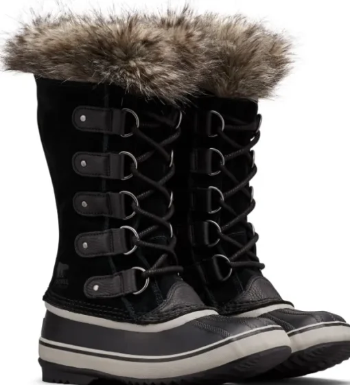Joan Of Arctic WP naisten talvikenkä, musta/harmaa (FW23)-Sorel Clearance