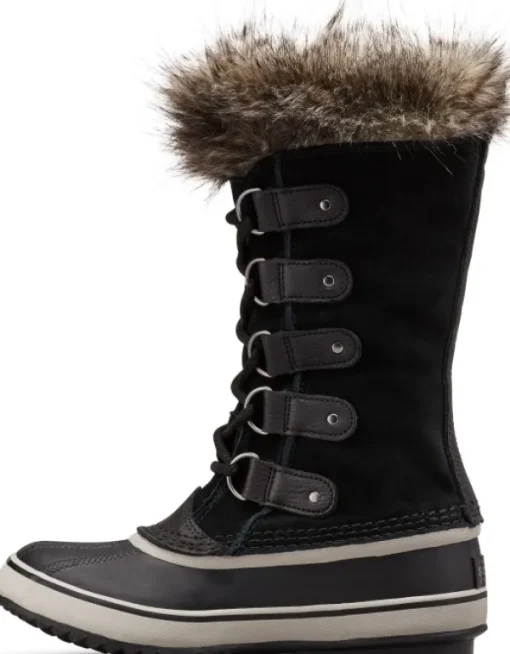 Joan Of Arctic WP naisten talvikenkä, musta/harmaa (FW23)-Sorel Clearance