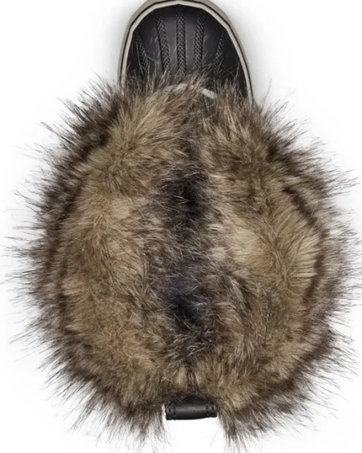Joan Of Arctic WP naisten talvikenkä, musta/harmaa (FW23)-Sorel Clearance